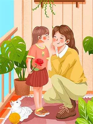 妈妈别担心